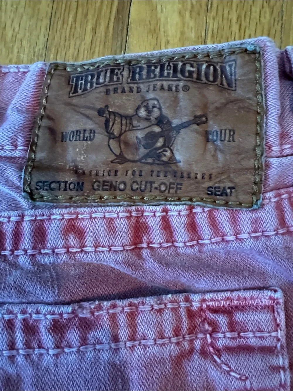 Men’s True Religion Distressed Shorts